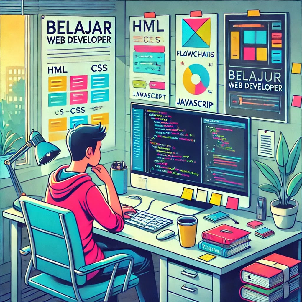 Tips Belajar ngoding Web Developer untuk Pemula
