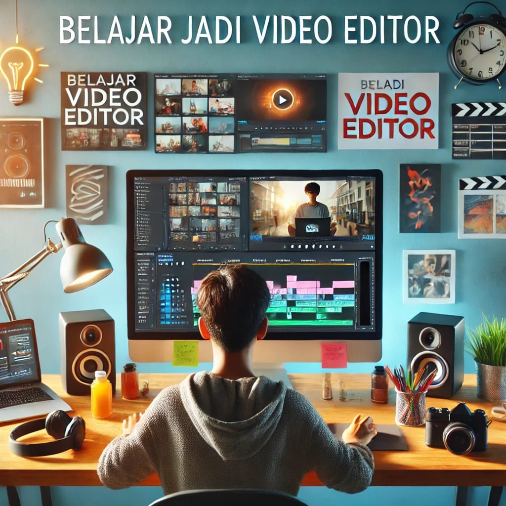 Tips atau cara Belajar Jadi Video Editor sampai jago